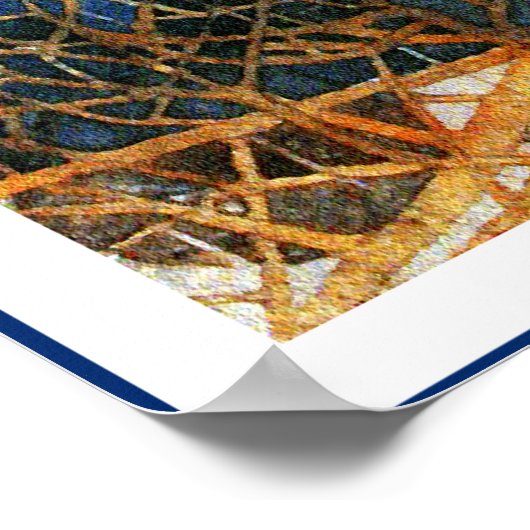 Poster/Afdruk; de Oogste Moon Poster (Hoek)