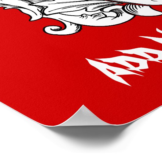 Poster/afdruk: De schedel Poster (Hoek)