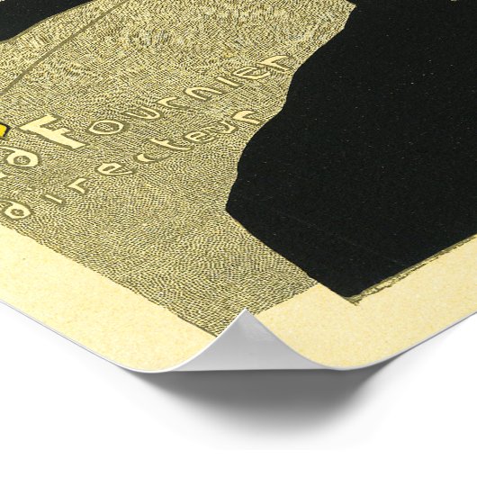 Poster/Afdruk: Divan Japonais van Toulouse-Lautrec Poster (Hoek)