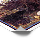 Poster/Afdruk: Een zeemeermin van John Waterhouse Poster (Hoek)