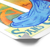 Poster/Afdruk:  fiets en -advertentie - Henri Thir Poster (Hoek)