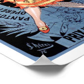 Poster/Afdruk: Folies Bergere - Cheret Poster (Hoek)