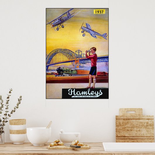 Poster/Afdruk: Hamley's Speelgoed Poster (Keuken)