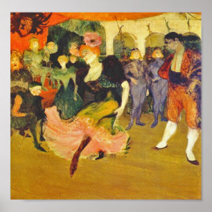 Poster/afdruk: Het dansen van de Bolero Poster