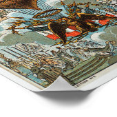 Poster/Afdruk: Hot Air-ballonnen - droom van vluch Poster (Hoek)