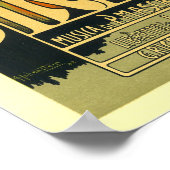 Poster/afdruk: Iris - Art Nouveau Poster (Hoek)