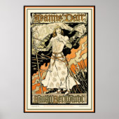 Poster/Afdruk: Jeanne d'Arc, Sarah Bernhardt Poster (Voorkant)
