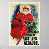 Poster/Afdruk: Jules Cheret - Pastilles Geraudel Poster (Voorkant)