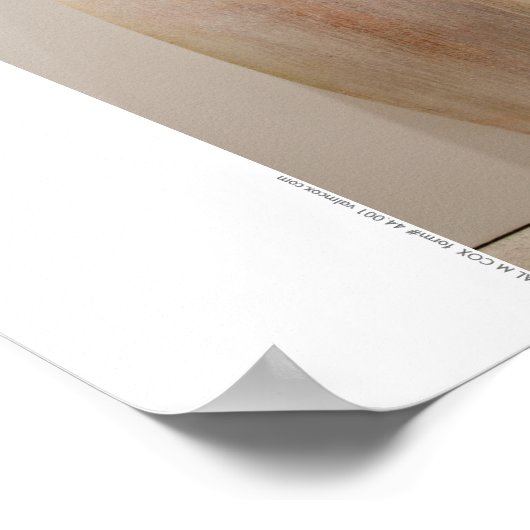 Poster/afdruk: "Kolom deculteren" Poster (Hoek)