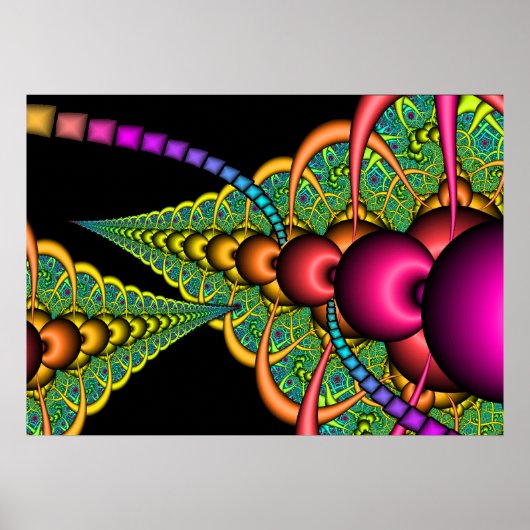 Poster/Afdruk: kosmisch spel: Glazen spel Poster (Voorkant)