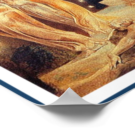 Poster/Afdruk: Ladder van Jacob - William Blake Poster (Hoek)