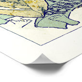 Poster/Afdruk: Mucha - Sarah Bernhardt - Gismonda Poster (Hoek)