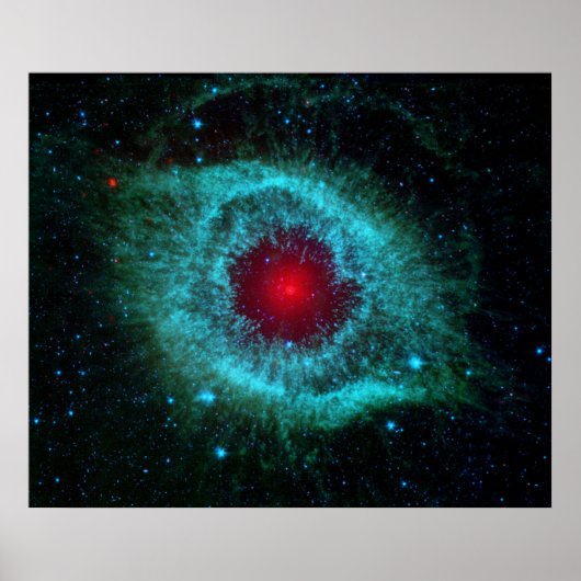 Poster/Afdruk: Oog in de lucht - NASA Helix Nebula Poster (Voorkant)