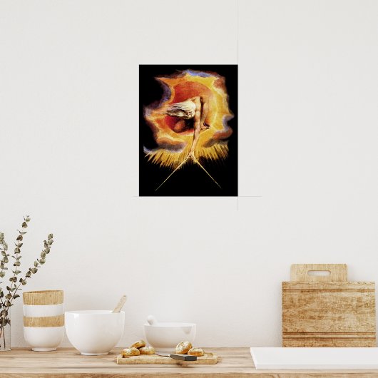 Poster/Afdruk: Ouder dagen ~ William Blake Poster (Keuken)