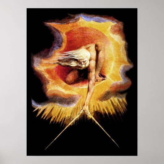 Poster/Afdruk: Ouder dagen ~ William Blake Poster (Voorkant)