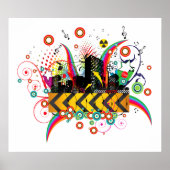 Poster/Afdruk: Plaats VS partij Poster (Voorkant)