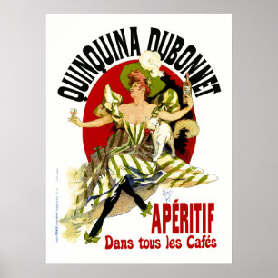 Poster/Afdruk: Quinquina Dubonnet - Jules Cheret Poster