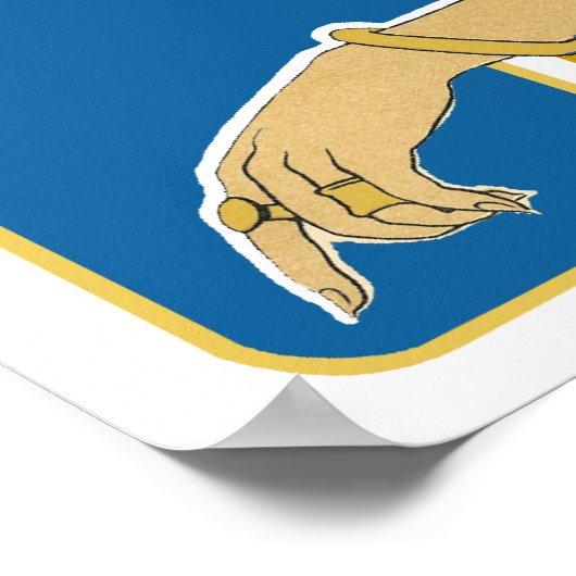 Poster/Afdruk:  Rajah Coffee Poster (Hoek)