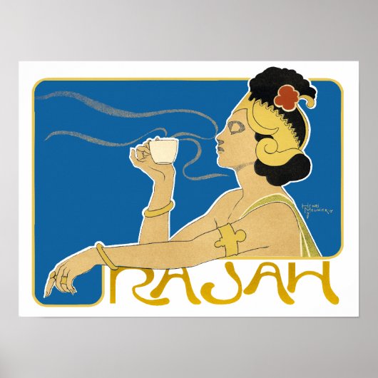 Poster/Afdruk:  Rajah Coffee Poster (Voorkant)