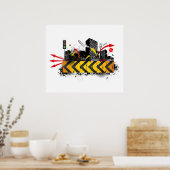 Poster/Afdruk: Stedelijke uitloop Poster (Keuken)