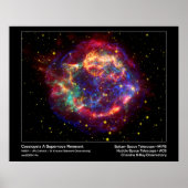 Poster/Afdruk: Supernova - Cassiopeia Space Afbeel Poster (Voorkant)