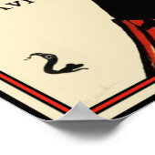 Poster/Afdruk: Toulouse Lautrec - Jane Avril Poster (Hoek)