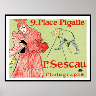 Poster/Afdruk: Toulouse-Lautrec - P.Sescau Poster