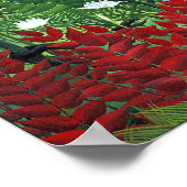 Poster/Afdruk: Tropisch bos met apen Poster (Hoek)