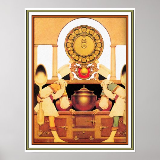 Poster/afdruk: twee banketbakken - Maxfield Parris Poster (Voorkant)