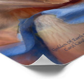 Poster/afdruk van hemel en aarde poster (Hoek)