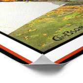 Poster/afdruk vliegtuig: vergadering d'Aviation Poster (Hoek)