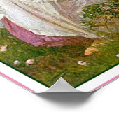 Poster/Afdruk: Windbloemen - door John Waterhouse Poster (Hoek)