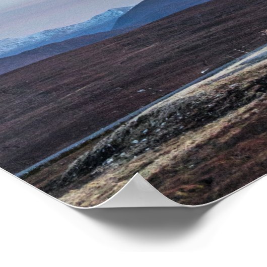 Poster/afdruk windturbines poster (Hoek)