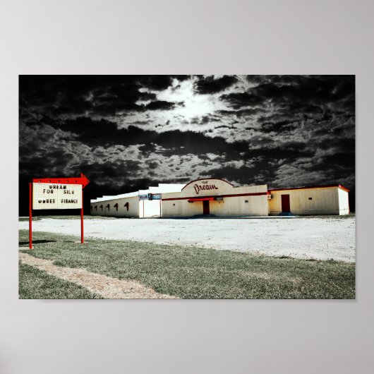 poster Afdrukken "Dream for Sale" (Voorkant)