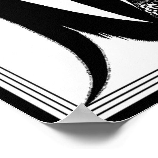 Poster Afdrukken: Illustratie van Aubrey Beardsley (Hoek)