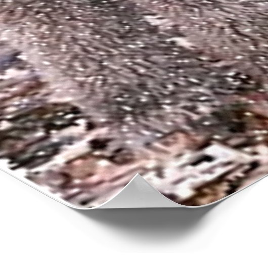 Poster afdrukken in combinatie (Chocolade) (Hoek)