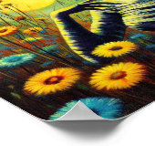 Poster afdrukken in uitvoering (Hoek)