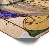 Poster Afdrukken: Lente van Frances Macdonald (Hoek)