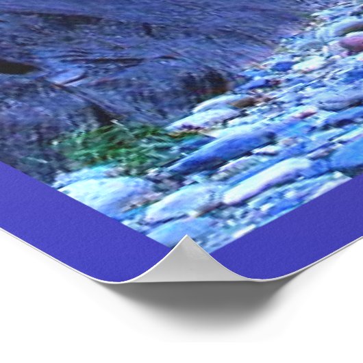 Poster afdrukken met gloed (Hoek)