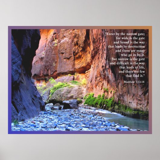 Poster afdrukken met gloed (Voorkant)