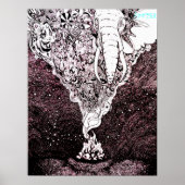 poster afdrukken van de oorspronkelijke kunstwerke (Voorkant)