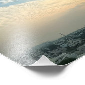 Poster Afdrukken van prachtige zonsopgang (Hoek)