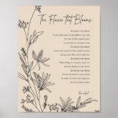 Poster Afdrukwanddecor (Voorkant)