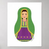 Poster Afghan Matryoshka (Voorkant)