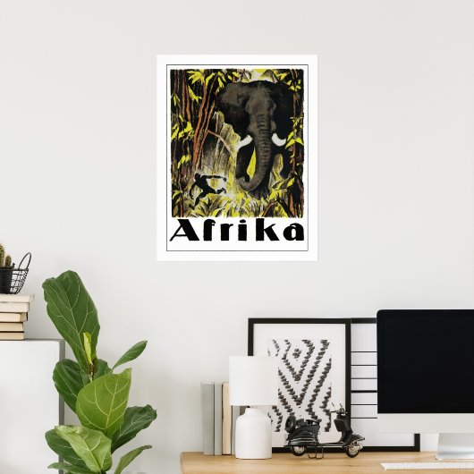  Poster Afrika (Thuiskantoor)