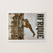 Poster Afrika toerisme Legpuzzel (Horizontaal)