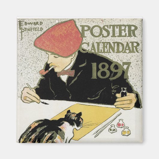 Poster Agenda 1897 Magneet (Voorkant)