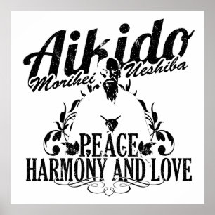 Poster Aikido O Sensei