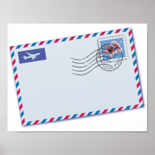 Poster Airmail Envelope