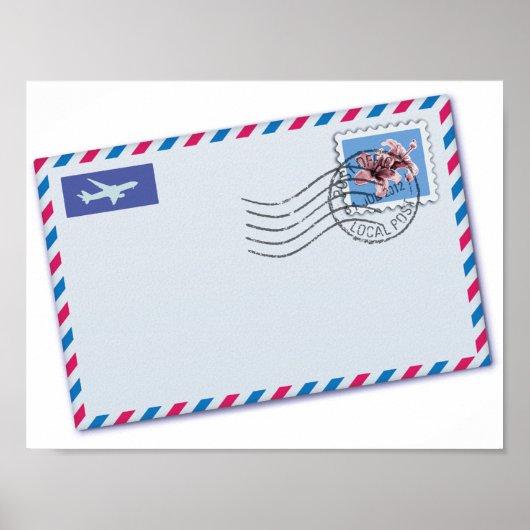 Poster Airmail Envelope (Voorkant)